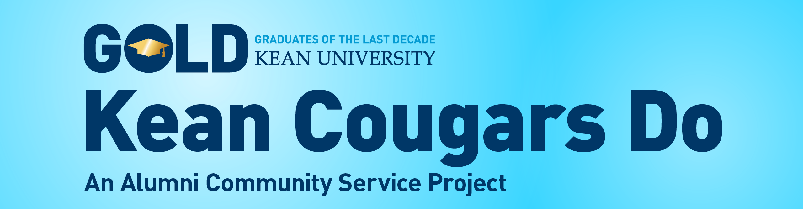 GOLD K Cougar Alumni Community Service Project